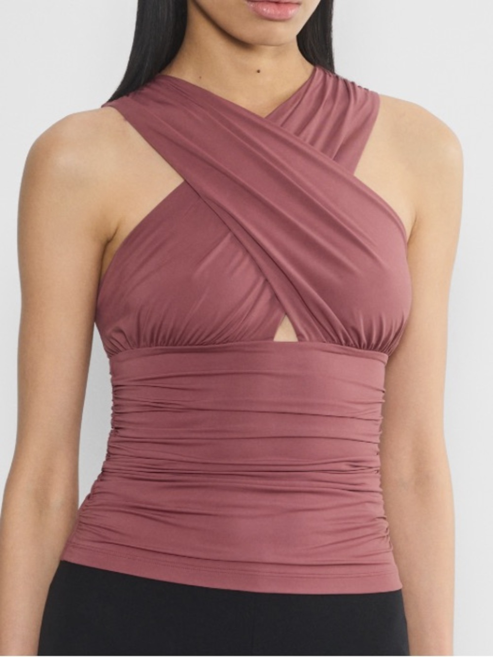Wilfred Anjou Top in Opera Rose